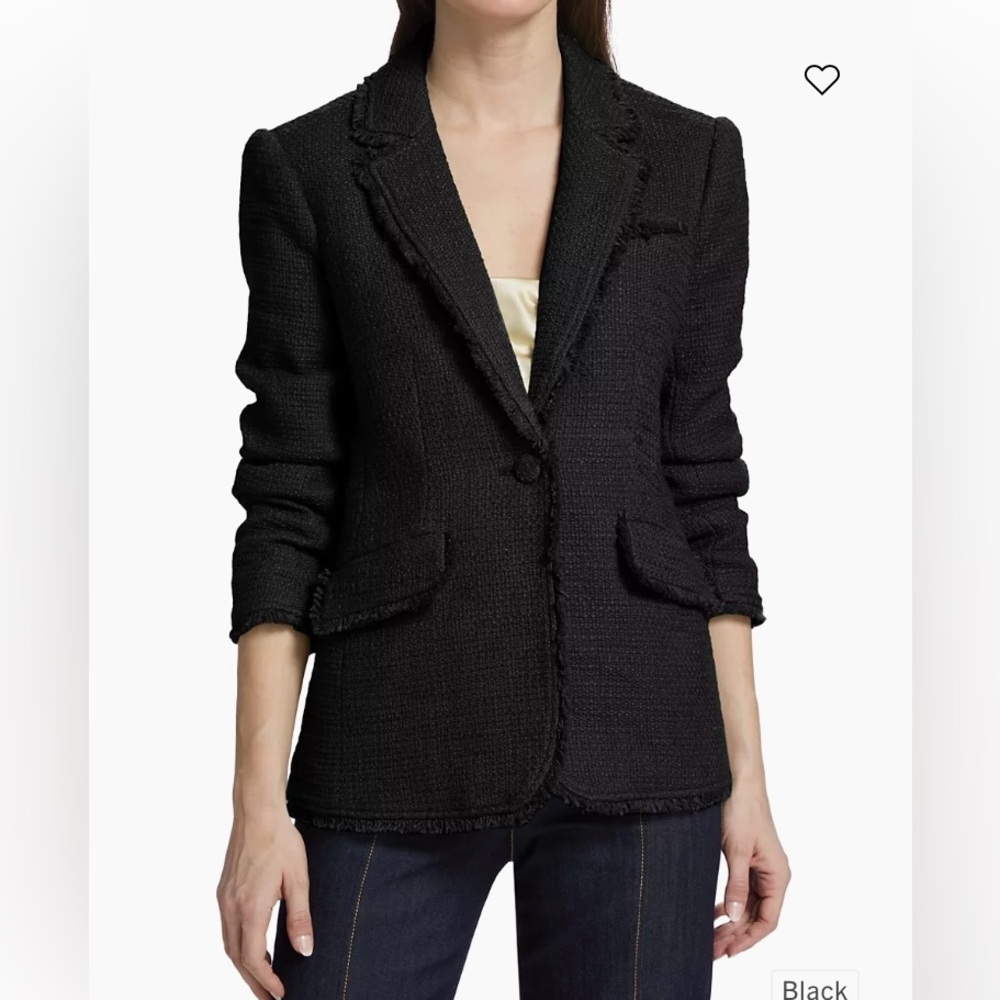 NWT Cinq a Sept Khloe Boucle Jacket Size 8
